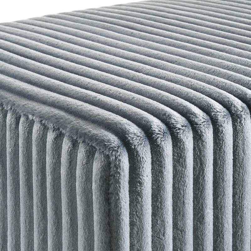 Queen Size Upholstered Panel Bed Set with 2 Nightstands and Storage Bench