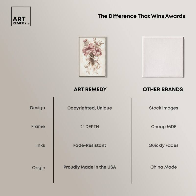 Tied with Tenderness I Canvas by Art Remedy