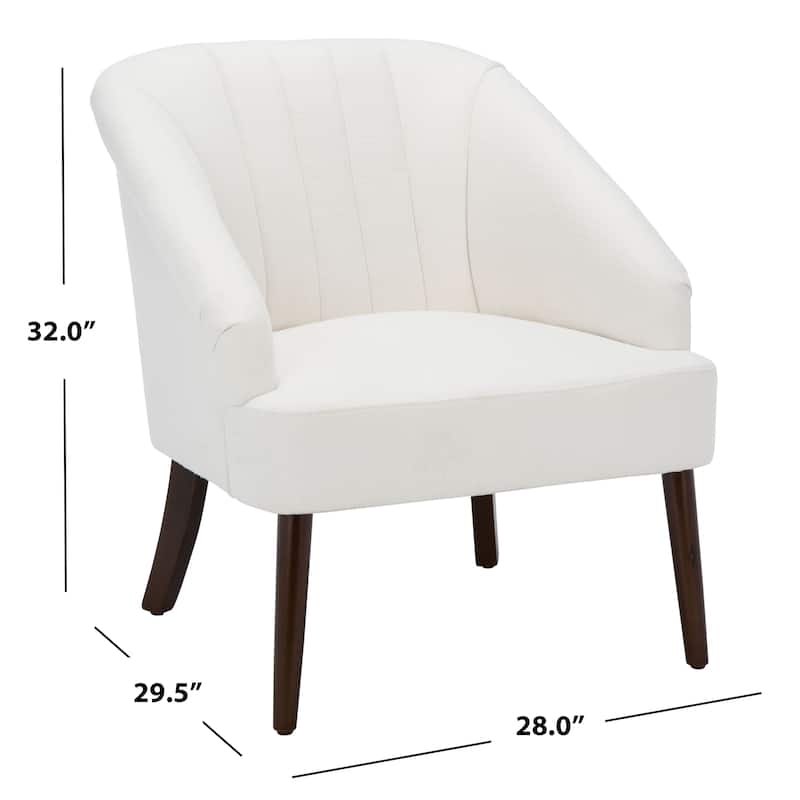SAFAVIEH Trudel Accent Chair - 28" W x 29.5" L x 32" H - 28Wx30Dx32H