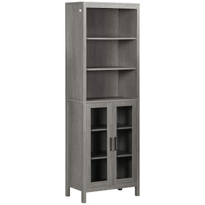 Kleankin Tall Bathroom Storage Cabinet With 3 Tier Shelf
