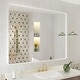 preview thumbnail 173 of 192, KIOTEE Modern Metal Frame Wall Mounted Bathroom Vanity Mirror with 5-year warranty 40x32 - White