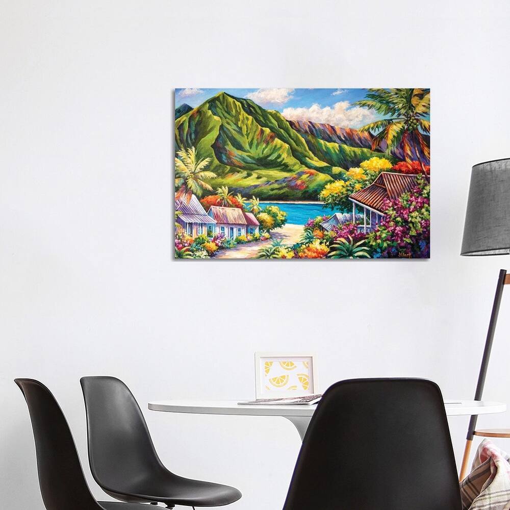 iCanvas "Hanalei In Bloom" by John Clark Canvas Print