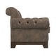 preview thumbnail 15 of 22, Greenwich Tufted Scroll Arm Nailhead Chesterfield Chair by iNSPIRE Q Artisan