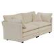 Beige 3pcs Sectional Sofa Chenille Lounge Loveseat Couch with Pillows ...