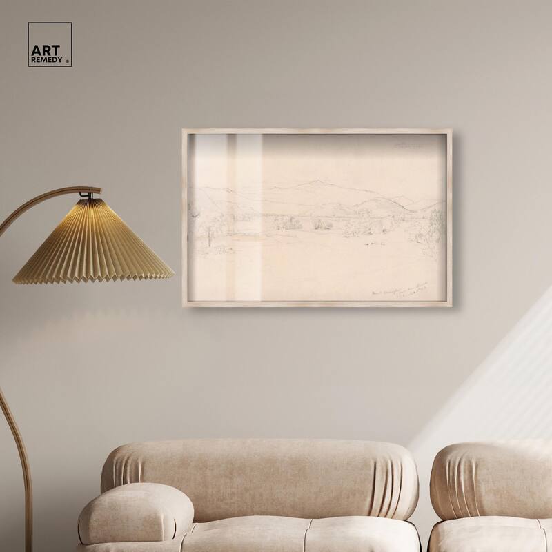 Study for View Mt. Washington Shadowbox by Art Remedy