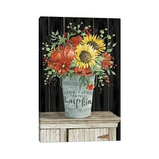 iCanvas "Colors Of Fall Floral" by Cindy Jacobs Canvas Print - Bed Bath ...