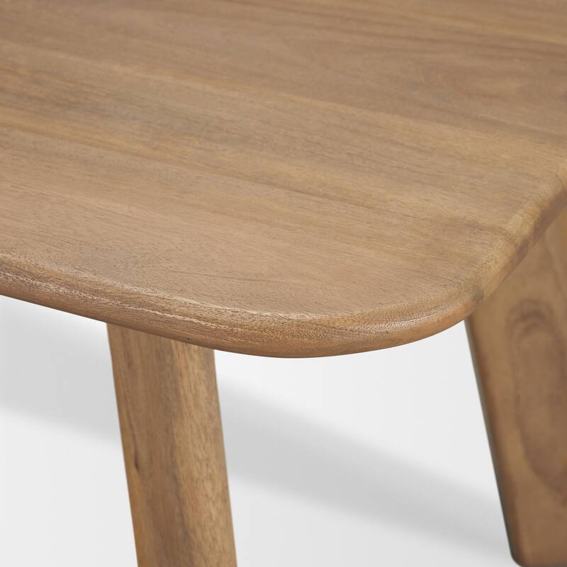 Welborn 72"-84" Wood Rectangular Dining Table