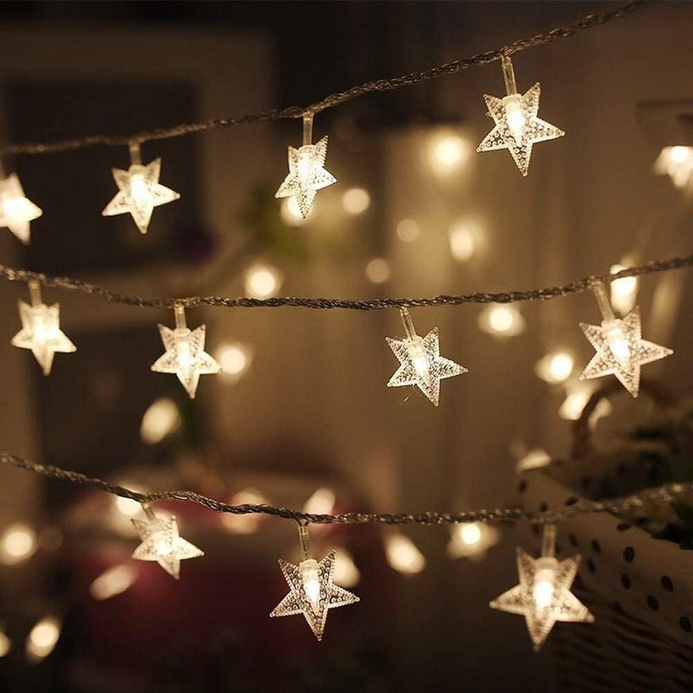 Warm plug in fairy lights cheap