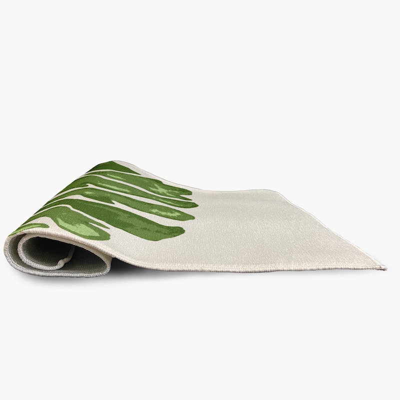 Big Leaf Spring Chenille Indoor/Outdoor Rug