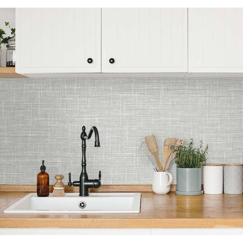 DuPont Tedlar Grasmere Weave High Performance Vinyl Unpasted Wallpaper