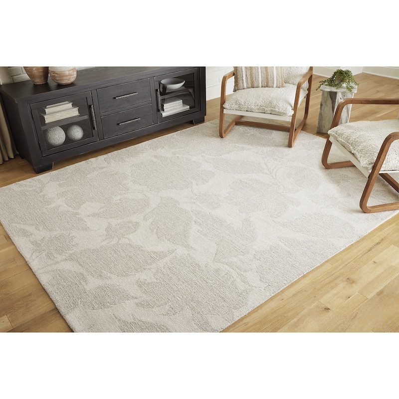 Signature Design by Ashley Chadess Linen/Taupe Rug