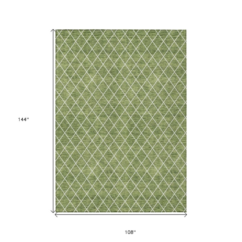 HomeRoots Geometric Transitional Rectangle Outdoor Rug