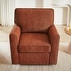 preview thumbnail 5 of 54, 360° Swivel Chair Accent Barrel Armchair Swivel Sofa Chair with Side Pockets for Living Room, Bedroom, Office and Hotel