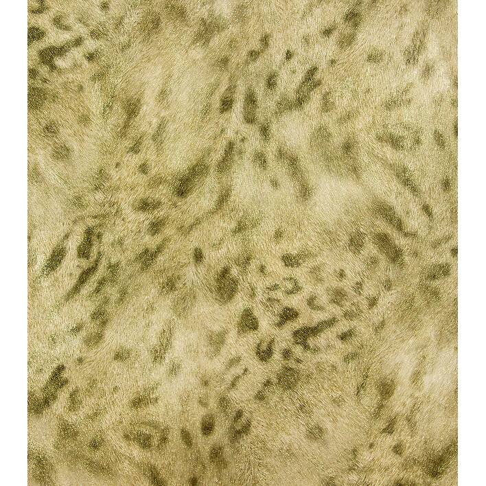 Brewster Umbria Light Brown Jaguar Wallpaper - 21in x 396in x 0.025in