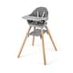preview thumbnail 4 of 30, 6-in-1 Baby High Chair with Removable Dishwasher and Safe Tray - 24.5" x 23" x 35.5" Grey