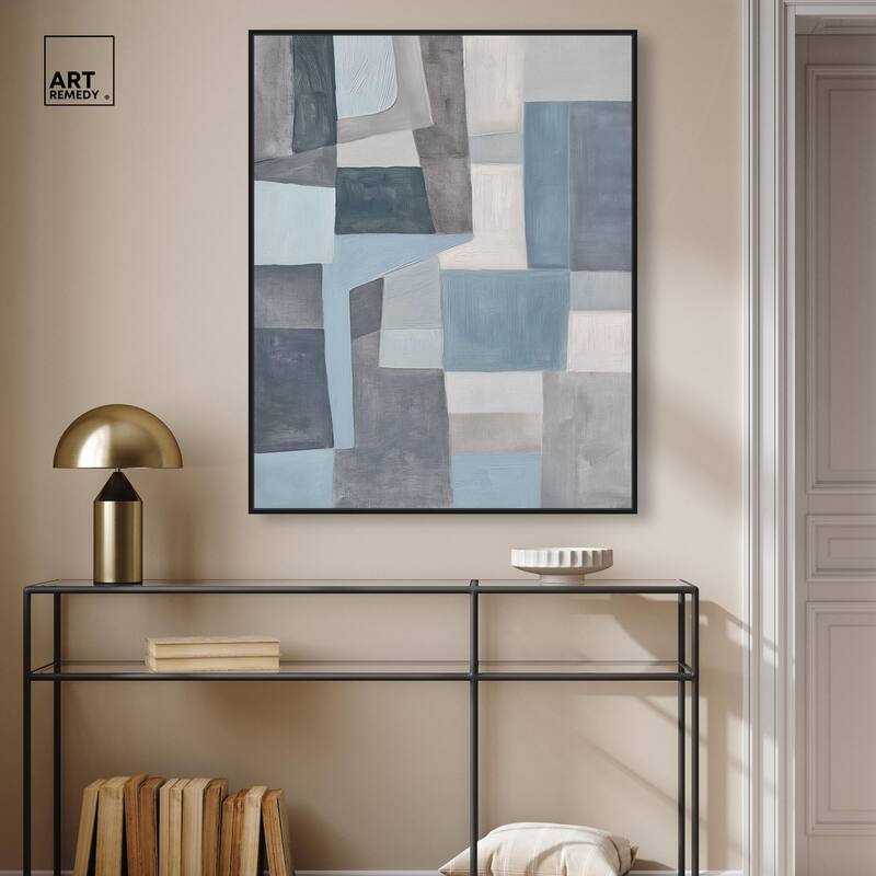 Tessellated Tones I Canvas by Art Remedy