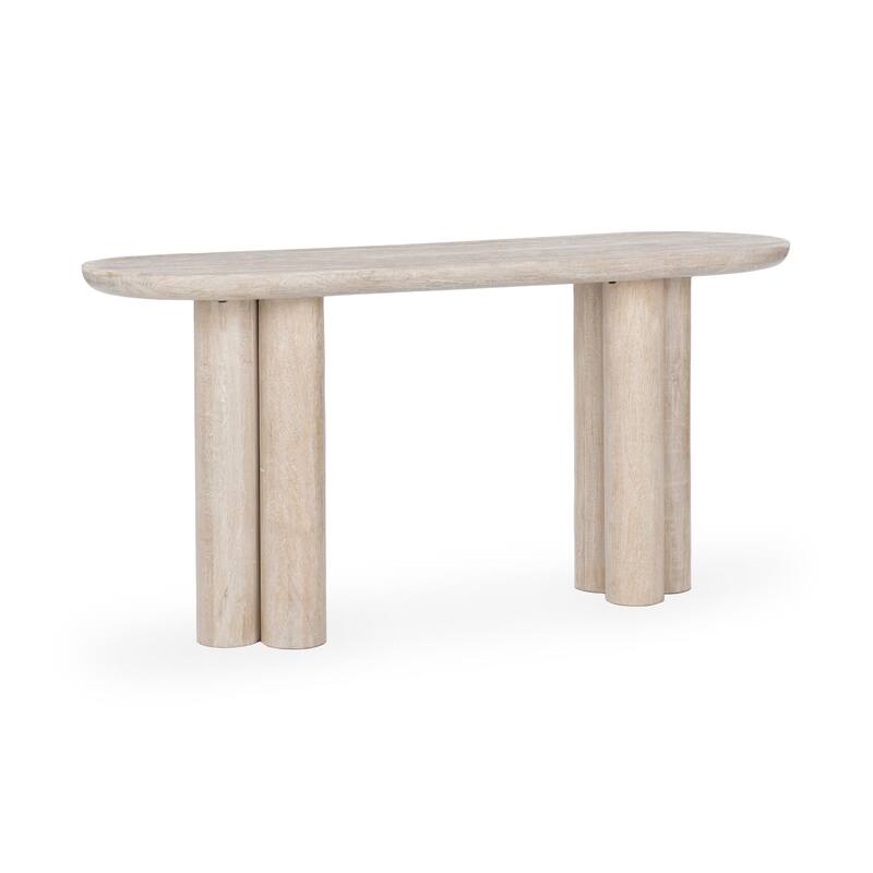 Beau Mango Wood Console Table by Kosas Home