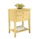 preview thumbnail 58 of 68, Avenue Greene Bantum 2-drawer Accent Table