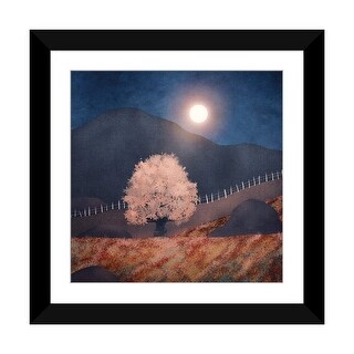 iCanvas "Lone Tree And Full Moon II" by Viviana Gonzalez