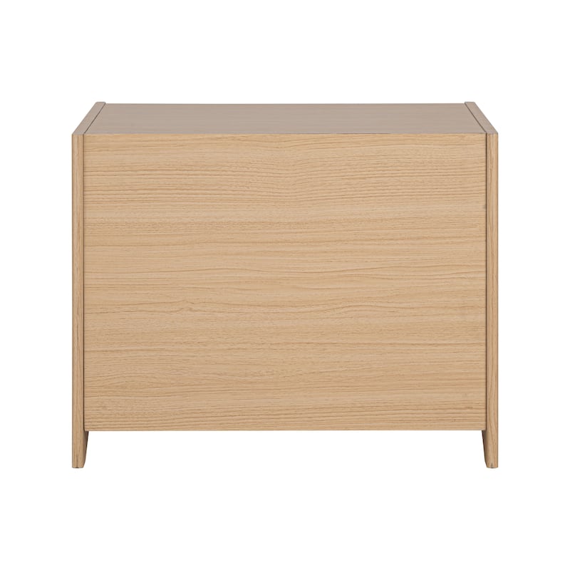 Furniture of America Travis Modern Natural 22-inch Side Table with Pet-Friendly Nook