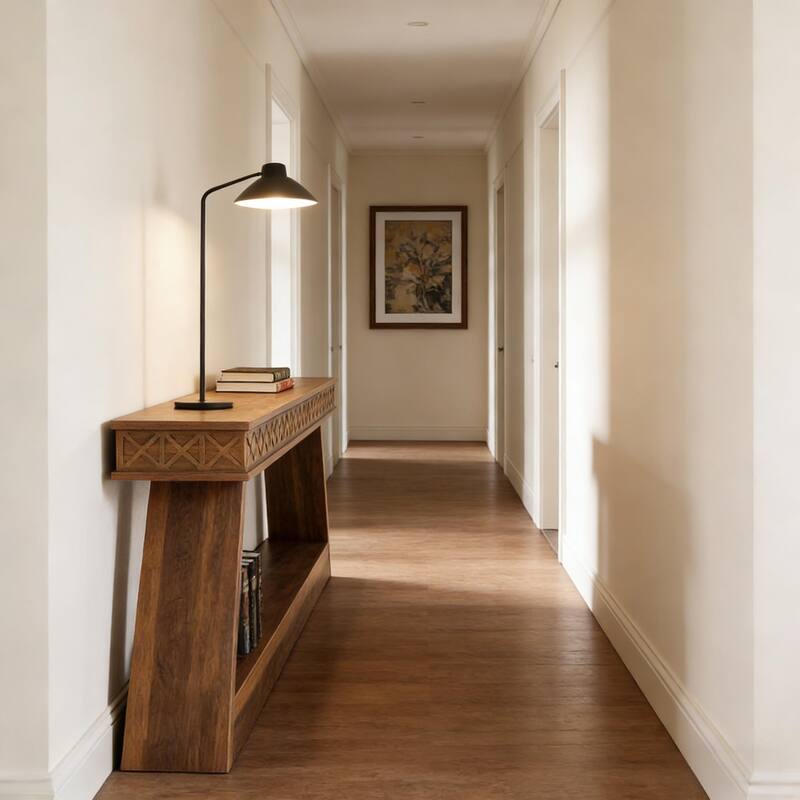 2-Tiered Versatile Entryway Console Table