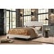 preview thumbnail 1 of 14, Best Quality Furniture Upholstered Button Tufted Panel Bed Fog/Beige - Full
