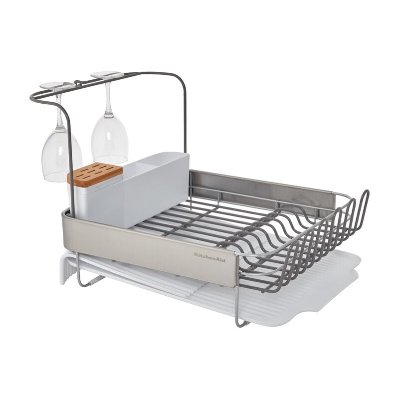 KitchenAid Full Size Expandable Dish Drying Rack 24 Inch On Sale Bed Bath Beyond 34134102