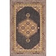 preview thumbnail 51 of 68, Hand-knotted Alford Boho Medallion Wool Area Rug Black - 5'6" x 8'6"