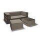 preview thumbnail 7 of 114, Jaxx Zipline Convertible Queen-size Sleeper Loveseat and Ottoman Set