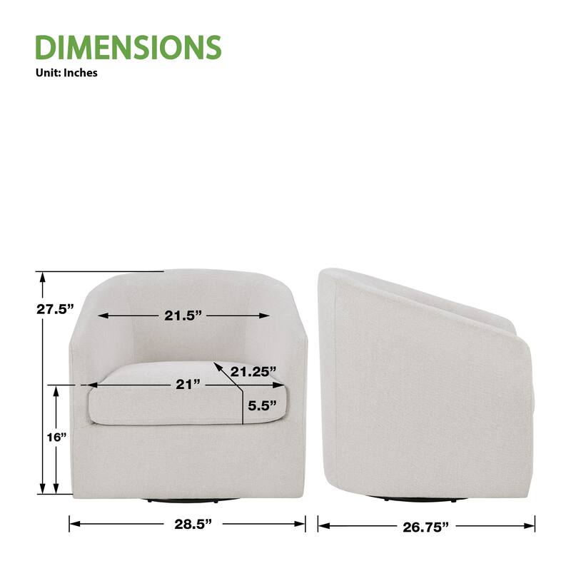 Parker Swivel Tub Chair