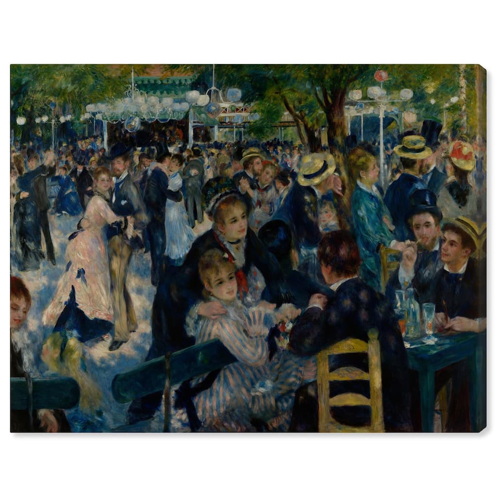 Dance Party Canvas by Art Remedy, Gallery Wrapped