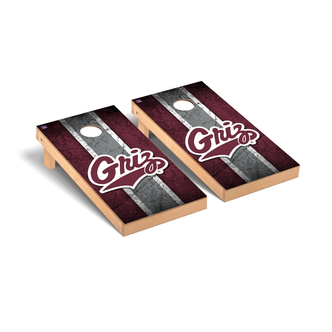 University of Montana Grizzlies Vintage Cornhole Board Set