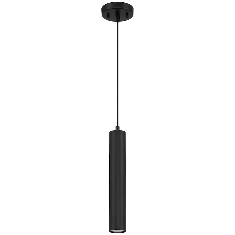Access Lighting Rex 1 Light LED Pendant - Matte Black - Black