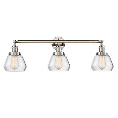 Innovations Lighting Fulton 3 Light 30" Wide Bathroom Vanity Light