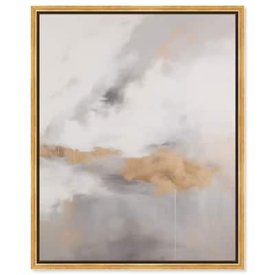 Fleeting Gold II Canvas by Art Remedy