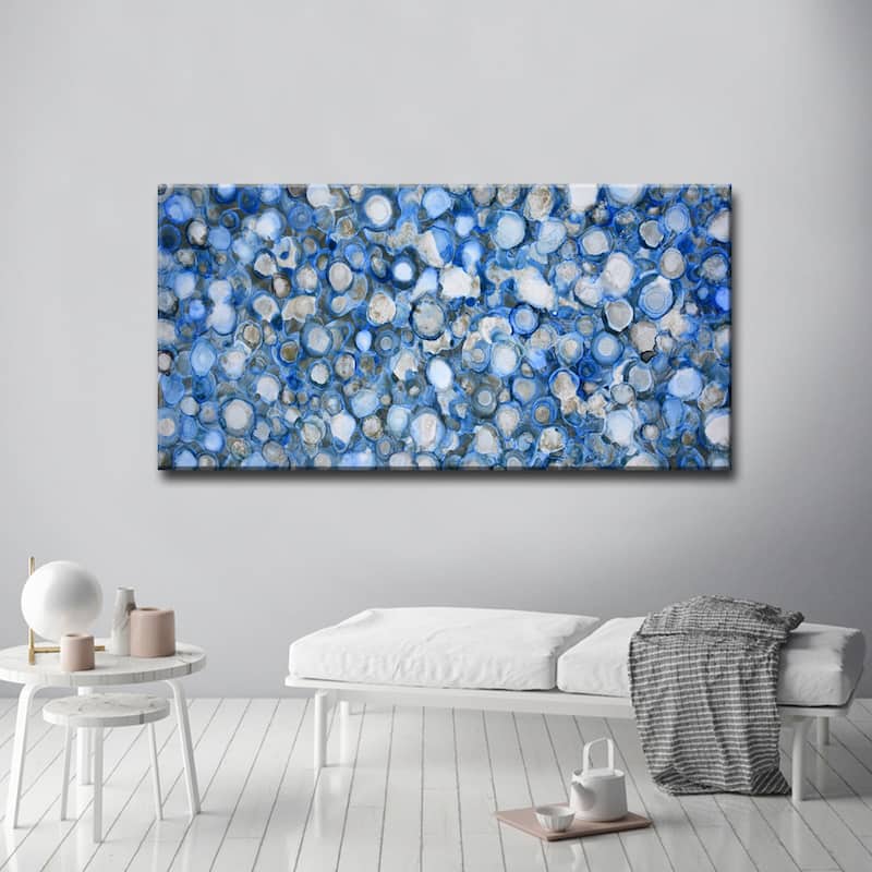 'Arctic River Stones' Wrapped Canvas Wall Art by Norman Wyatt Jr.