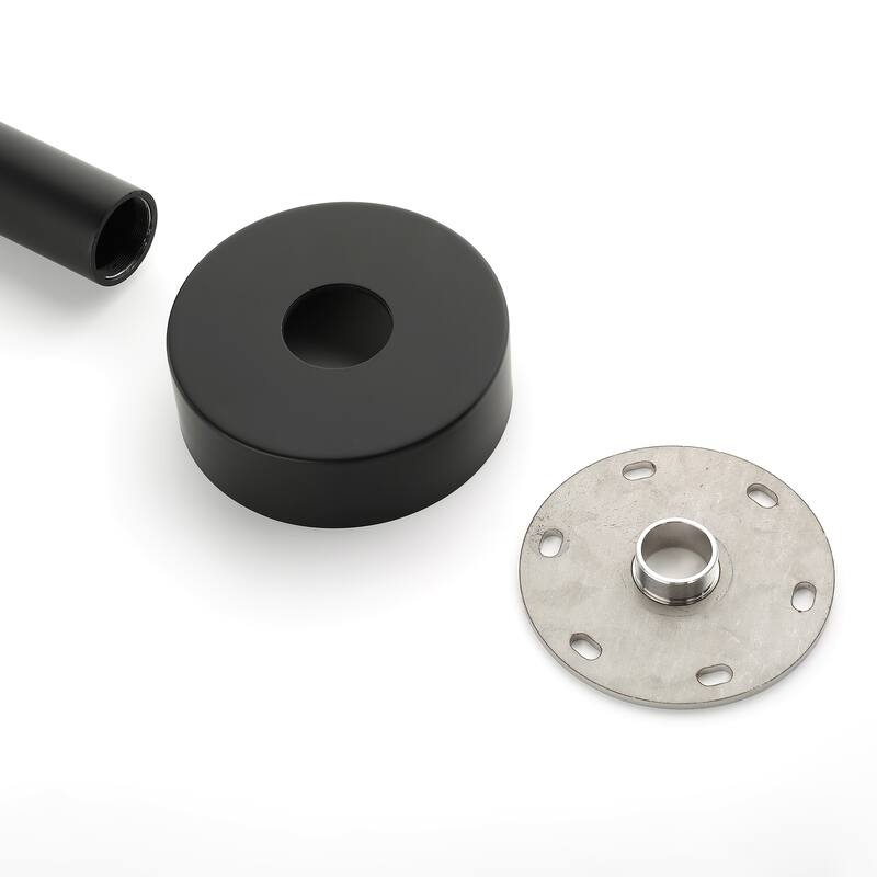 81"H Stainless Steel Freestanding Outdoor Shower with Handheld Shower