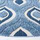 SAFAVIEH Florida Shag Bertille Geometric 1.2-inch Thick Rug