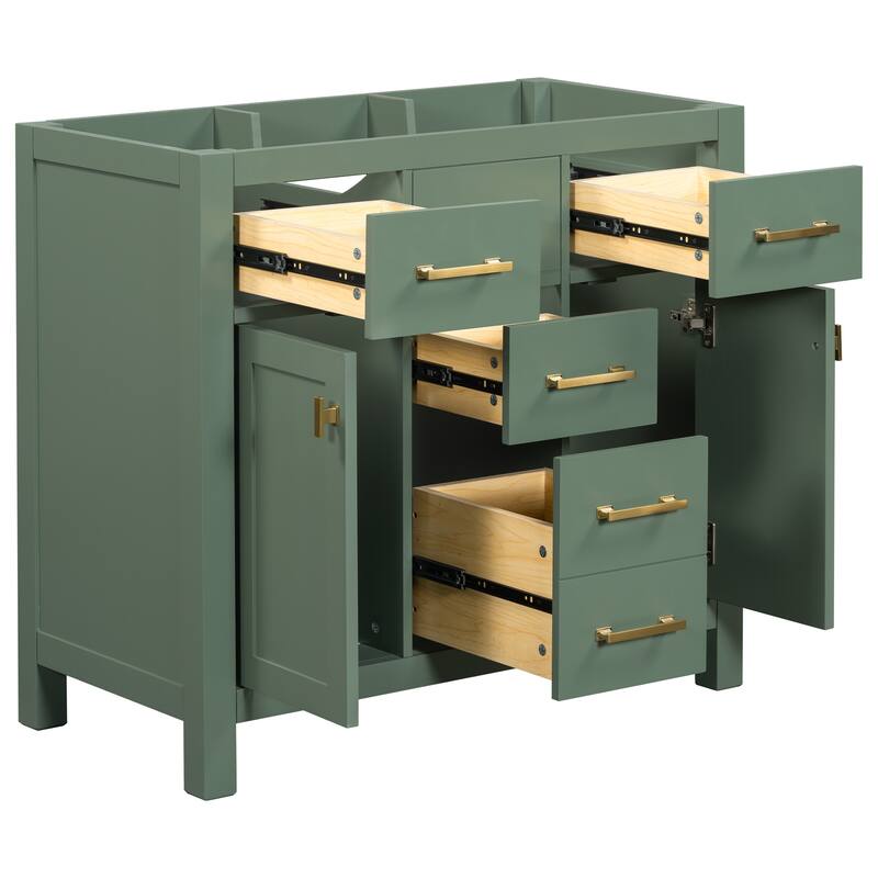 36" Bathroon Storage Cabinet Vanity