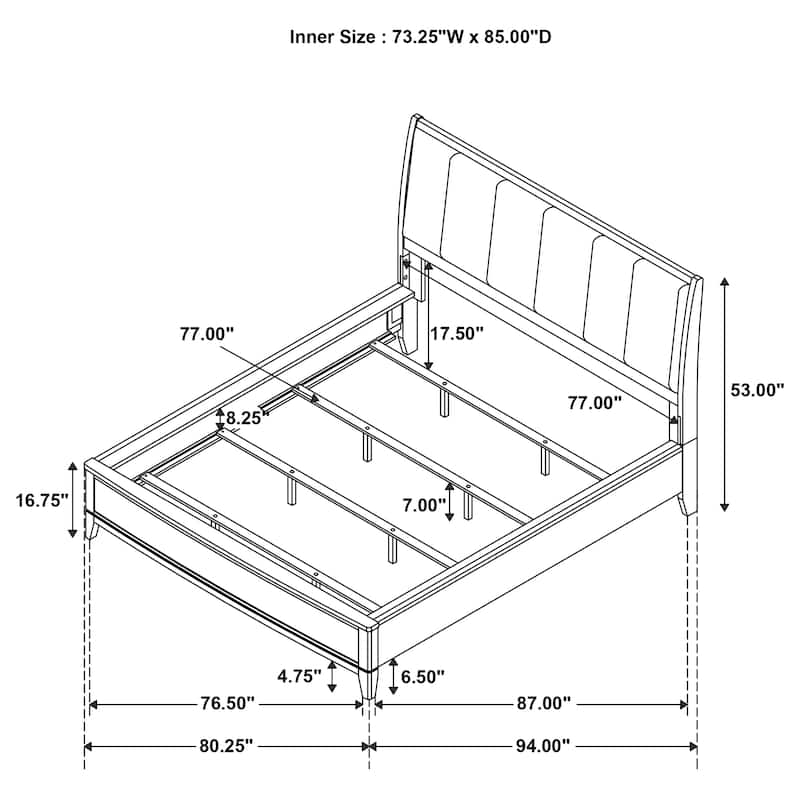 Granada Bedroom Set Natural Pine