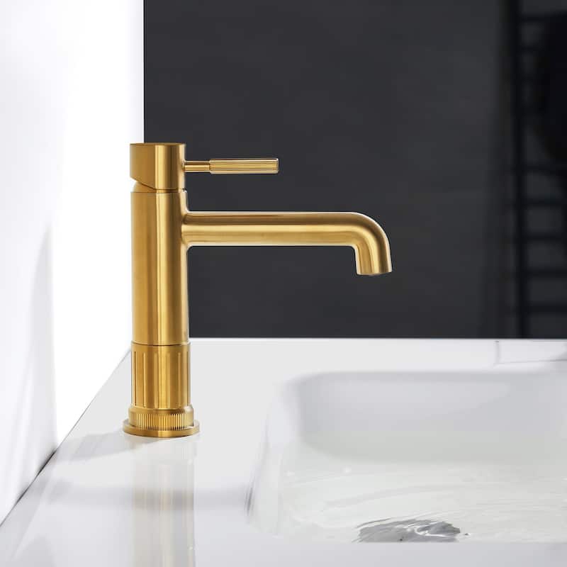 Mexico Single High-Handle Lever Vessel Bathroom Faucet