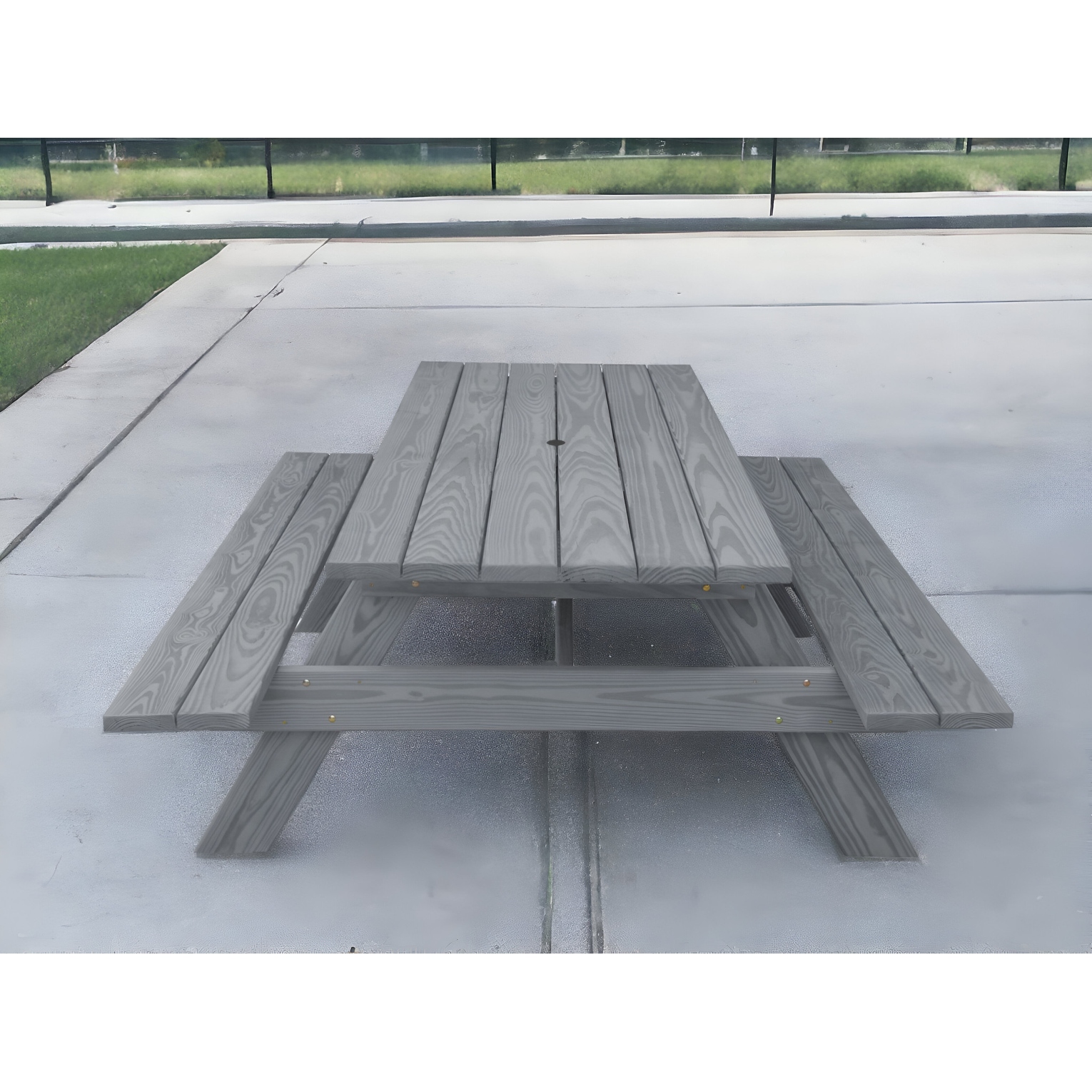 Grey picnic table hotsell