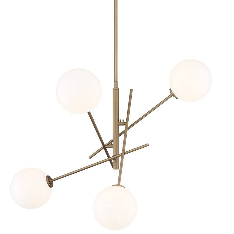 Caucy 4-Light Sputnik Modern Chandelier-UL - 32 inches