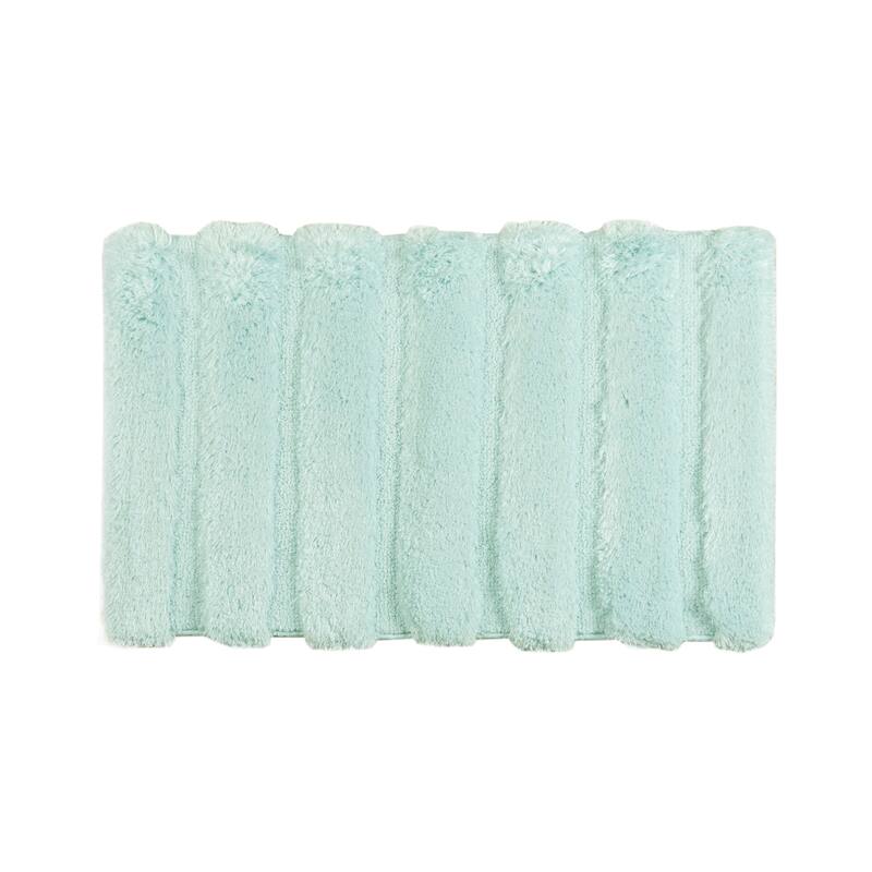 Madison Park Tufted Pearl Channel Solid Bath Rug