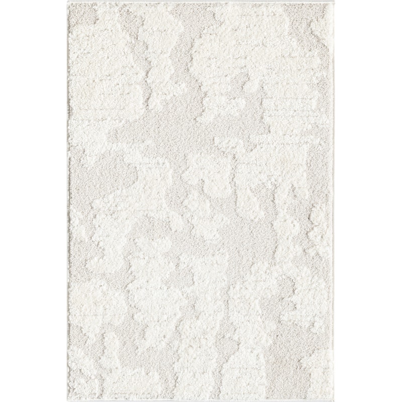 Abani Rugs Nomad Collection NOM100A Abstract Cream Area Rug