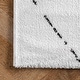 preview thumbnail 4 of 10, Nuloom Armitra Moroccan Lattice Shag Area Rug
