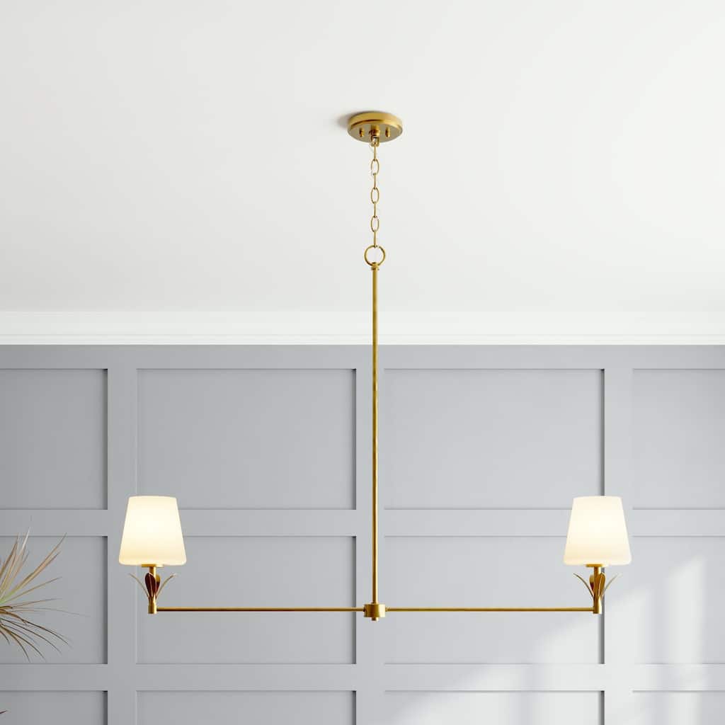 Acroma 2 - Light Dimmable Linear Chandelier