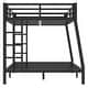 preview thumbnail 6 of 9, Metal Full XL over Queen Bunk Bed