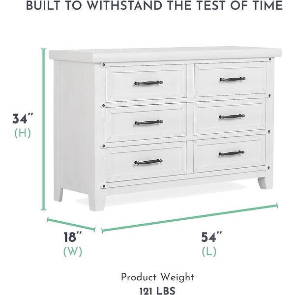 Evolur Andorra Double Dresser