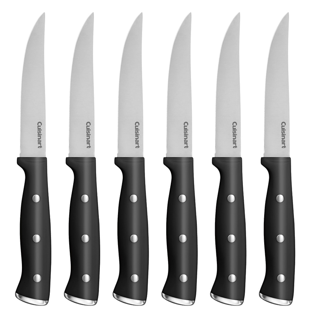 Cuisinart Classic Colorcore Riveted 10pc Stainless Steel Knife Set